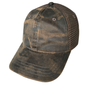 Kiddies Oil Skin Trucker Cap