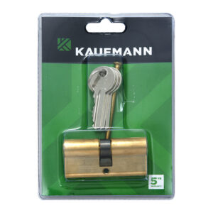 Kaufmann Cylinder Euro Only 65Mm Solid Brass