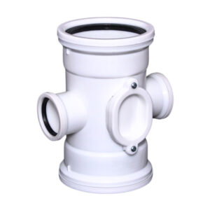 Polyprop Junction Dbl Red Sv I.E 110X50Mm Satas