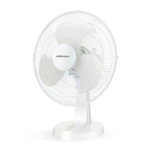 Mellerware Fan Desktop Plastic 35W 30Cm White