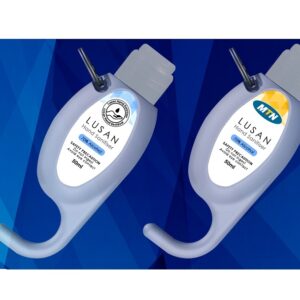 50ml Sanitiser Keying With Hook – Min 250 units