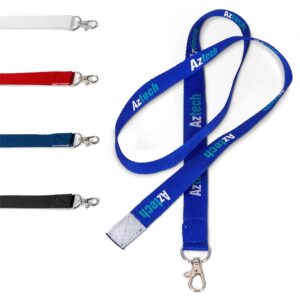 Basix Lanyard with Velcro Safety Closure & Snap Hook