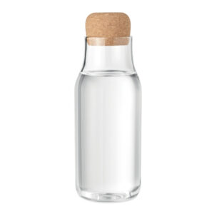 Borosilicate glass bottle with a Cork lid