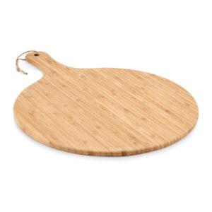 Large Rectangular Oak Steak Cutting Board – Eco Friendly Hardwood With Leather Handle