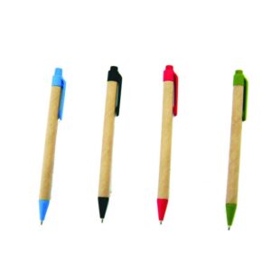 Eco friendly recycled pen – black trim