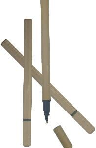 Recycled Paper Plato Pen – Print: 1 Colour in 1 Position – Min O