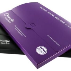 Recycled Polypropylene A5 Document Wallet – Printed 1 Colour – M