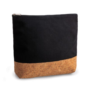 Eco Friendly Nylon Toiletry Bag With Cork Bottom