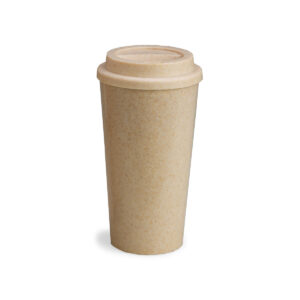 Eco Friendly Wheat Straw 550ml Tumbler With Lid