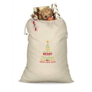St Nicks Giant Cotton Drawstring Bag