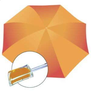 Funky Fresh Rain Umbrella – Avail in: Orange