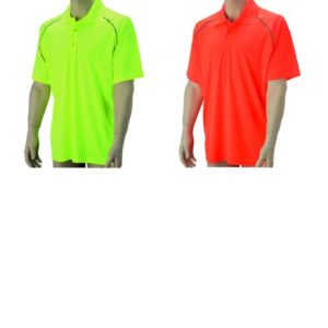 Men Reflective Golf Shirt