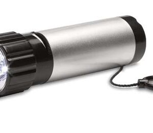 LED torch with dynamo cord