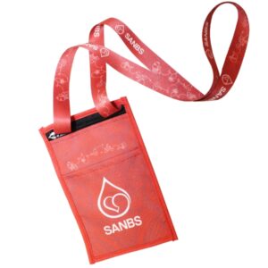 Lanyard Nurse pouch with 20mm polyester Lanyard Branded FC