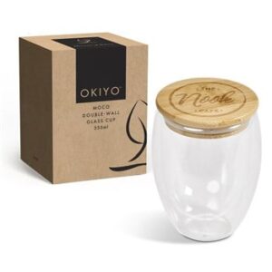 Recycled Plastic Double-Wall Tumbler With Secure Screw On Lid – 300ml