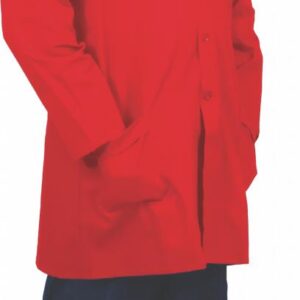 Dust Coat. Poly Cotton. Sizes 34 – 60. Available in Choc Brown, Green, Grey, Khaki, Navy, Red, Black, White or Orange