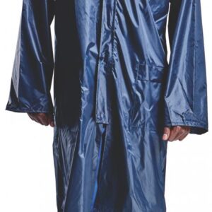 Rain Coat Rubber Nylon. Navy. Small – 4XL