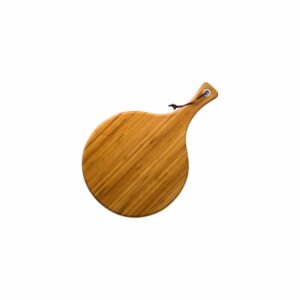 Bamboo Paddle Serving Board Round (280MM:Dx430X16MM) – MOQ: 48 units