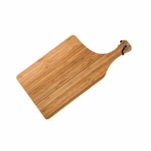 Bamboo Serving Board With Offset Handle (460X220X18MM) – MOQ: 48 units