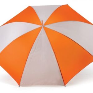 Large Golf Umbrella with Grip Handle Proline Grip – White / Orange