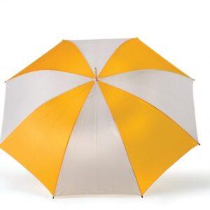 Large Golf Umbrella with Grip Handle Proline Grip – White / Yellow