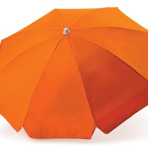 8 Panel Beach Umbrella-Orange