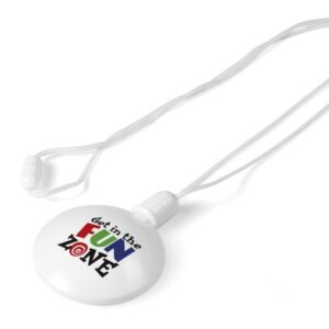 Kids Bubble on Lanyard – Yellow