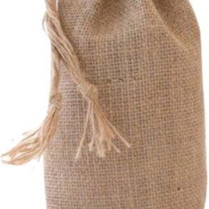 Eco friendly hessian gift bag (ideal for bottles)