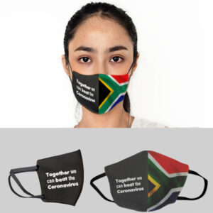 SA Flag 3 layer Beak Mask – Ladies (Min 100 units)