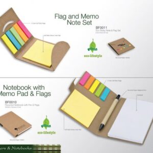 Eco Sticky Note And Flag Set – Natural