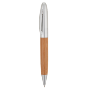 Bamboo and Brass Ballpoint Pen