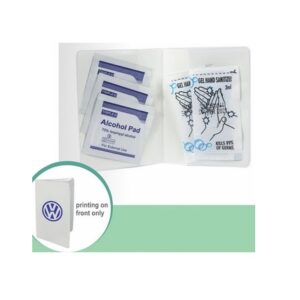 Pocky – Pocket Wet Wipe Wellness Wallet – Min 150 units