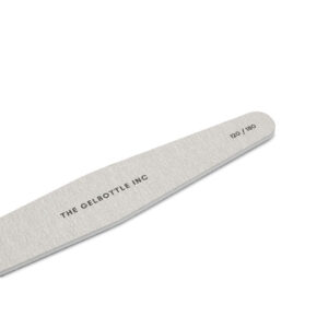 Alternative view of TGB Grey 120/180 Coffin Zebra File (5Pack)