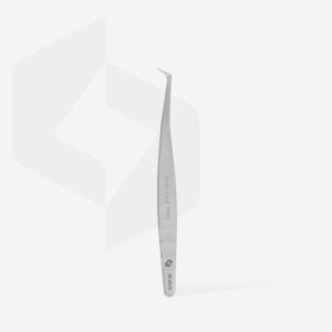 Alternative view of Staleks Professional eyelash tweezers EXPERT 40 TYPE 12 (L-shaped, 65?)