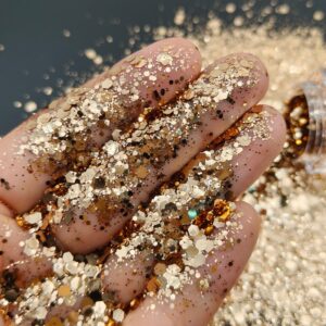 Alternative view of Glitter jar | Golden Glam
