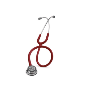 Alternative view of 3M LITTMANN CLASSIC III STETHOSCOPE: Stainless Steel- Burgundy