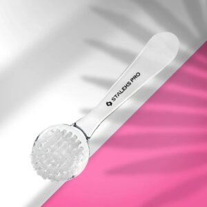 Alternative view of Staleks Manicure brush EXPERT 01 for dust removal (with cap)