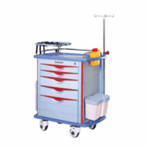 Alternative view of F-46 Emergency trolley