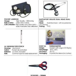 Alternative view of First Aid Kit Nurses with Stethoscope Rappaport De Luxe