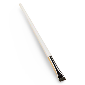 Wide Brow Arched brush - White