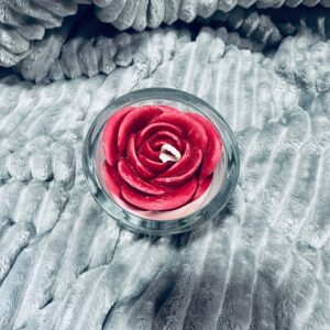 Alternative view of Rose Soy candle | Merlot