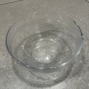 Facial | Manicure glass bowl DEMO (Chipped)