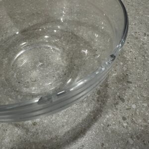 Alternative view of Facial | Manicure glass bowl DEMO (Chipped)