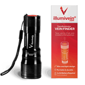 NEW LED Illumivein -- Vein Finder / Transilluminator to Find Veins for Phlebotomy and IV