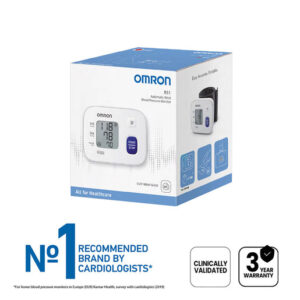 Alternative view of Omron M1 Basic Automattic Blood Pressure Meter