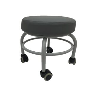 Alternative view of Mini therapist pedi stool | Grey