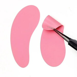 Alternative view of Pink Reusable Under Eye Pads (Pair)