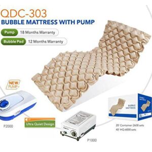 Alternative view of QDC-303 Bubble Mattress & Pump Anti-Decubitus System