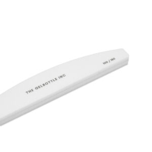 Alternative view of TGB 100/180 White Half Moon Nail Buffer | 5 Pack