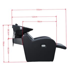 Alternative view of Ultra Luxe Electric Shampoo & Basin station